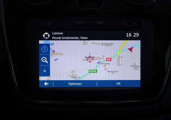 Dacia Lodgy cena 57900 przebieg: 11000, rok produkcji 2020 z Wolsztyn małe 277